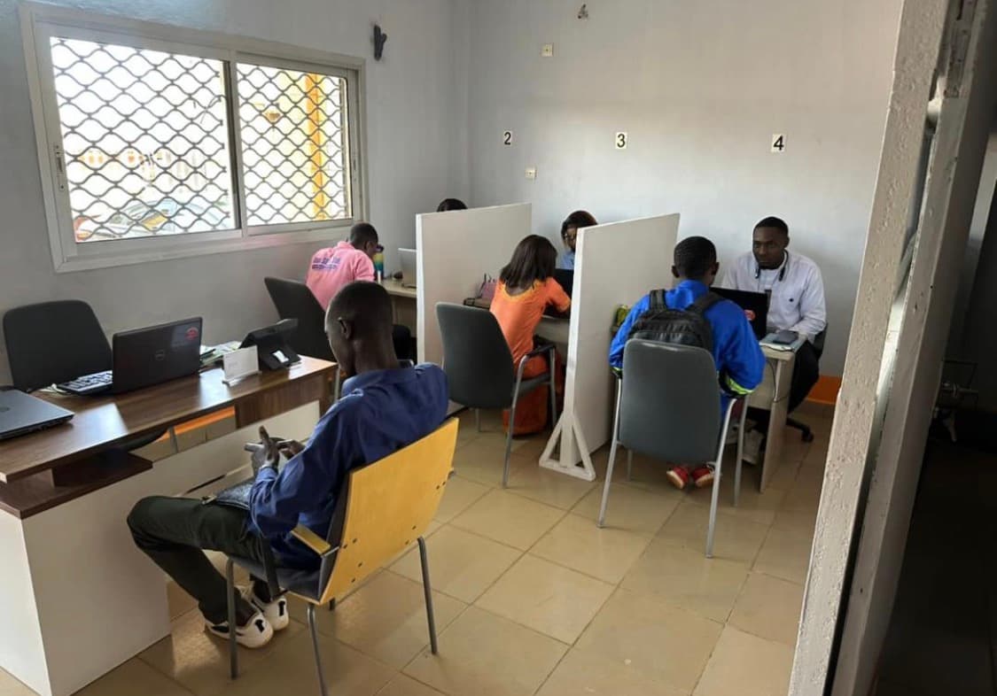 Locaux du centre d’emploi FLINK à Dschang